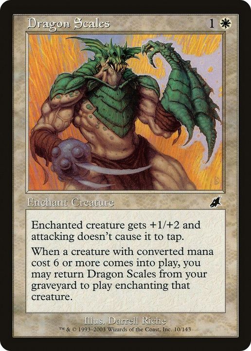 Dragon Scales in the group Magic the Gathering / Types / Colors / White at Proxyprinters.com (51968)