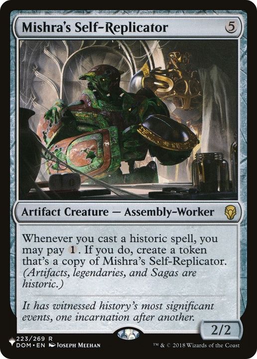 Mishra's Self-Replicator in the group Magic the Gathering / Types / Colors / Colorless at Proxyprinters.com (51971)