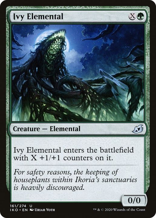 Ivy Elemental in the group Magic the Gathering / Types / Colors / Green at Proxyprinters.com (51989)