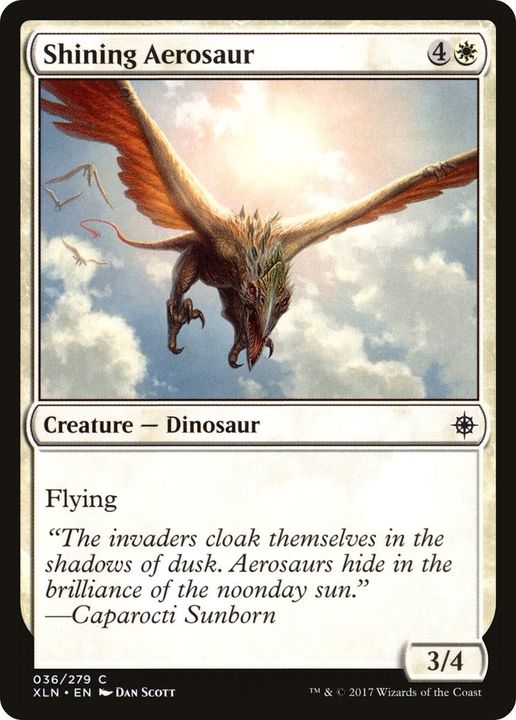 Shining Aerosaur in the group Magic the Gathering / Sets / Ixalan at Proxyprinters.com (51995)