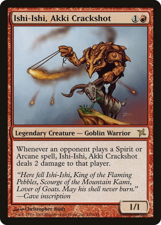 Ishi-Ishi, Akki Crackshot in the group Magic the Gathering / Types / Creatures / Warrior at Proxyprinters.com (52000)