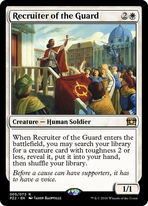 Recruiter of the Guard in the group Magic the Gathering / Sets / Treasure Chest at Proxyprinters.com (52002)