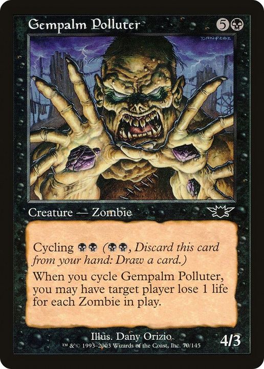 Gempalm Polluter in the group Magic the Gathering / Types / Creatures / Zombie at Proxyprinters.com (52008)