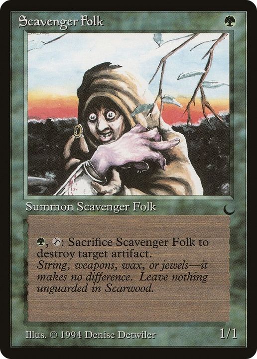 Scavenger Folk in the group Magic the Gathering / Types / Creatures / Human at Proxyprinters.com (52009)