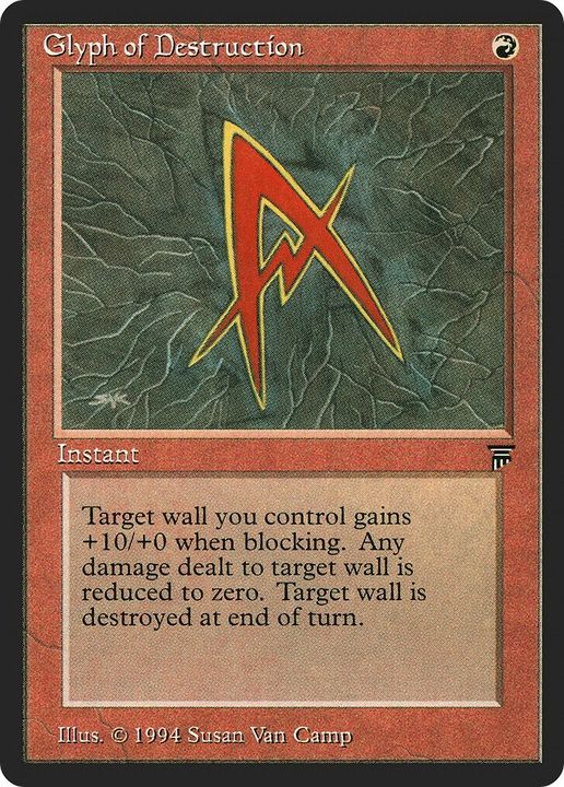 Glyph of Destruction in the group Magic the Gathering / Sets / Legends at Proxyprinters.com (52012)