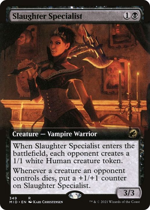 Slaughter Specialist in the group Magic the Gathering / Sets / Innistrad: Midnight Hunt at Proxyprinters.com (52024)