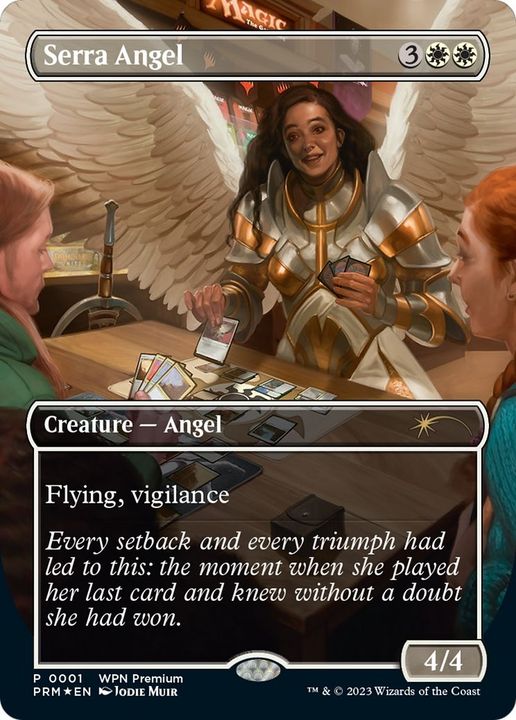 Serra Angel in the group Magic the Gathering / Sets / Wizards Play Network 2024 at Proxyprinters.com (52029)