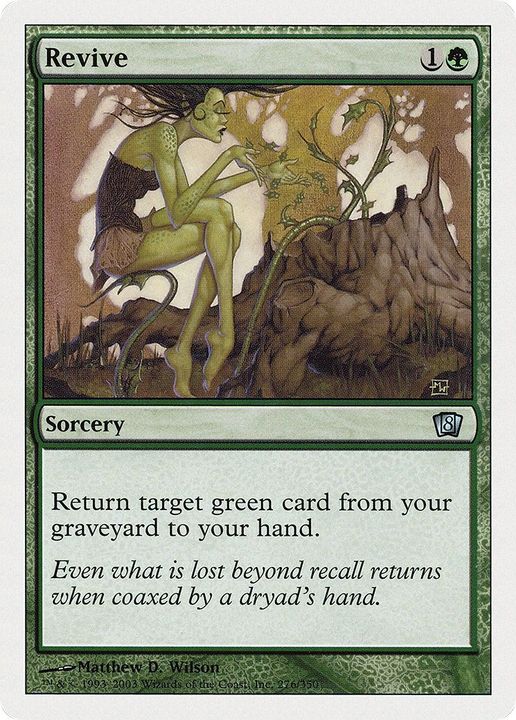 Revive in the group Magic the Gathering / Types / Colors / Green at Proxyprinters.com (5203)