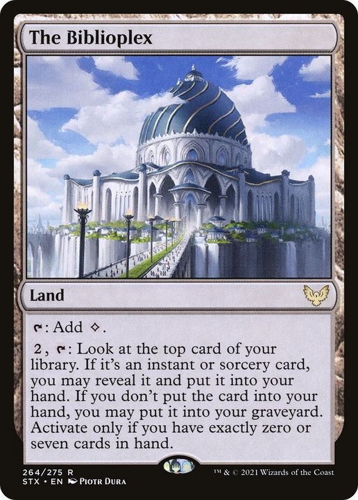 The Biblioplex in the group Magic the Gathering / Types / Colors / Colorless at Proxyprinters.com (52037)