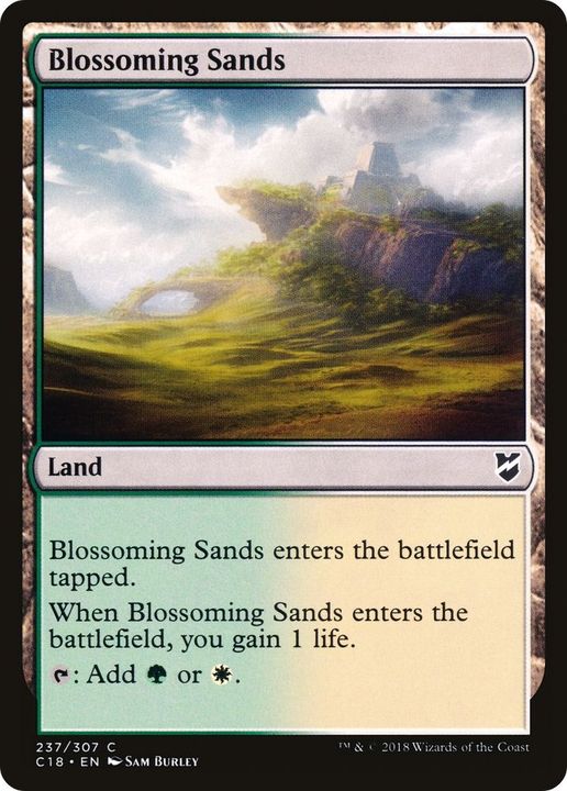 Blossoming Sands in the group Magic the Gathering / Types / Colors / Colorless at Proxyprinters.com (52044)