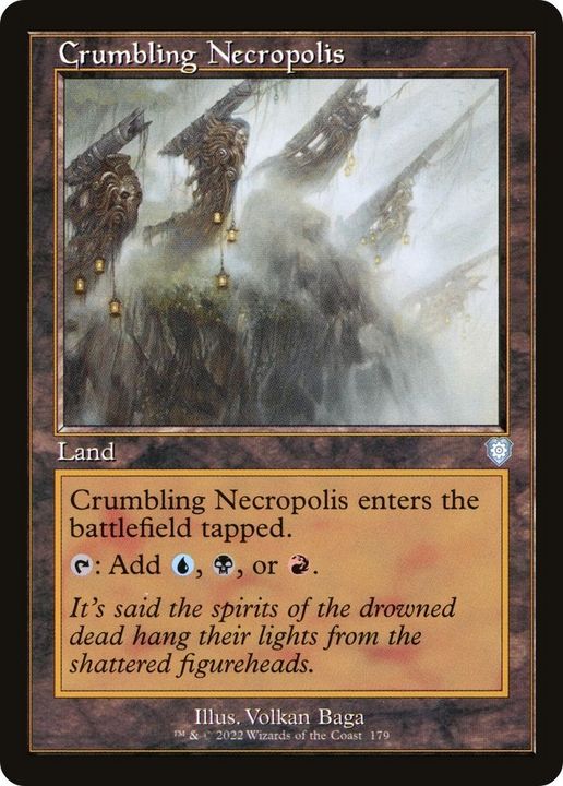 Crumbling Necropolis in the group Magic the Gathering / Types / Colors / Colorless at Proxyprinters.com (52047)