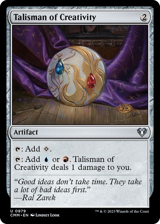 Talisman of Creativity in the group Magic the Gathering / Sets / Commander Masters at Proxyprinters.com (52057)