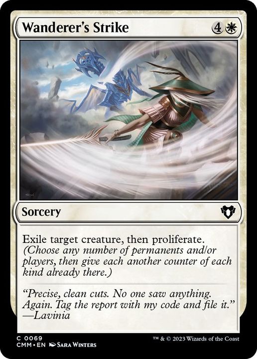 Wanderer's Strike in the group Magic the Gathering / Types / Colors / White at Proxyprinters.com (52073)