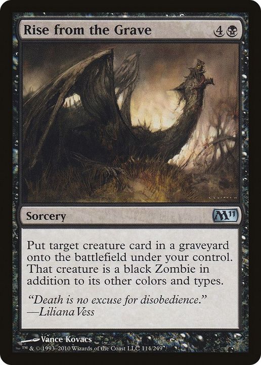 Rise from the Grave in the group Magic the Gathering / Types / Colors / Black at Proxyprinters.com (52107)