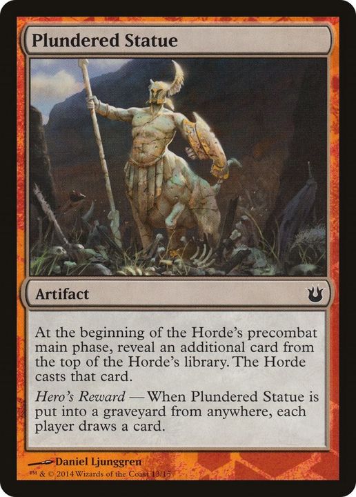 Plundered Statue in the group Magic the Gathering / Sets / Battlebond at Proxyprinters.com (52118)