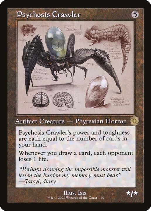 Psychosis Crawler in the group Magic the Gathering / Sets / The Brothers' War Retro Artifacts at Proxyprinters.com (52122)