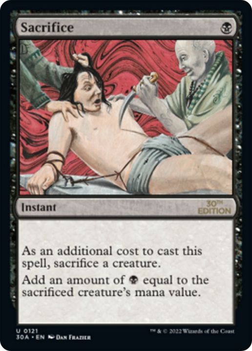 Sacrifice in the group Magic the Gathering / Sets / 30th Anniversary Edition at Proxyprinters.com (52144)