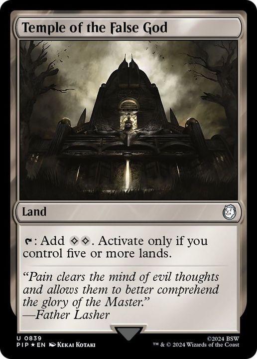 Temple of the False God in the group Advanced search at Proxyprinters.com (52147)