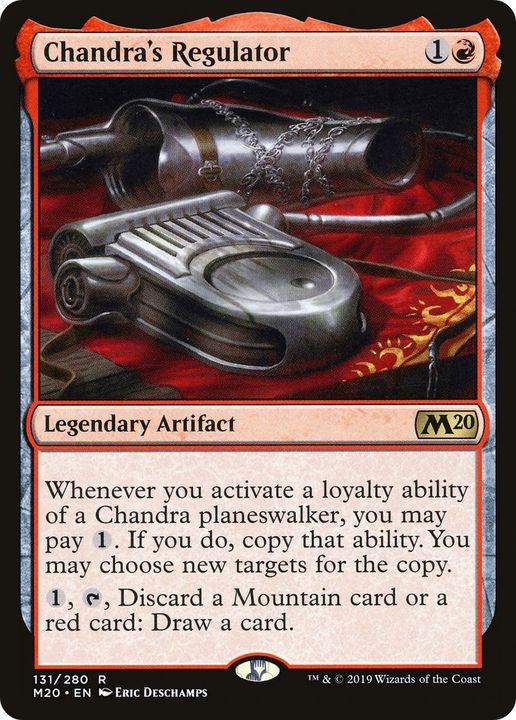 Chandra's Regulator in the group Magic the Gathering / Types / Artifacts / Legendary Artifact at Proxyprinters.com (52167)