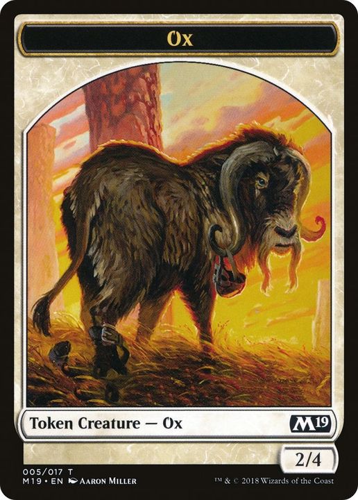 Ox in the group Magic the Gathering / Types / Colors / White at Proxyprinters.com (52171)