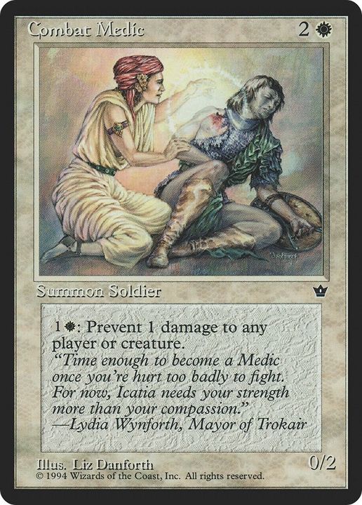 Combat Medic in the group Magic the Gathering / Types / Creatures / Human at Proxyprinters.com (52190)