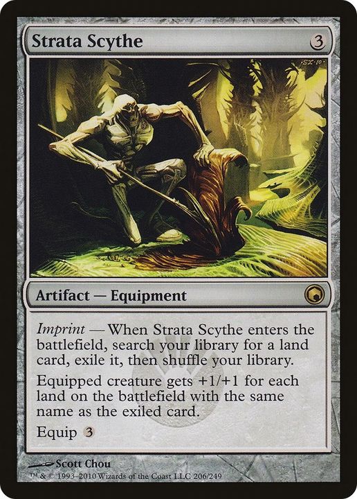 Strata Scythe in the group Magic the Gathering / Types / Artifacts / Artifact at Proxyprinters.com (52200)