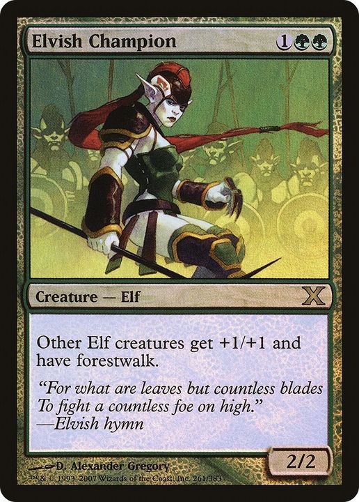 Elvish Champion in the group Magic the Gathering / Sets / Tenth Edition at Proxyprinters.com (52212)