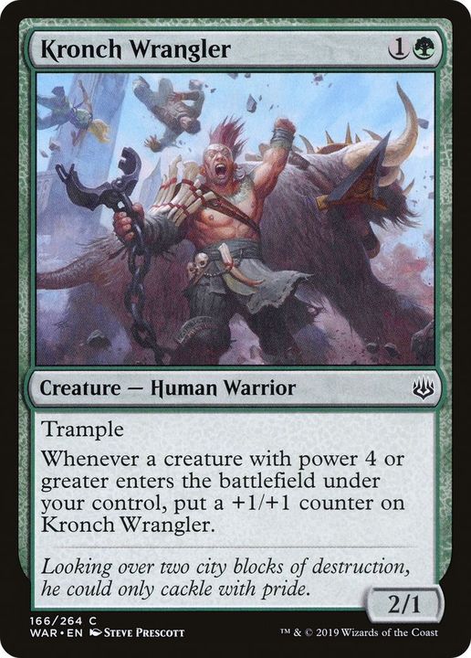 Kronch Wrangler in the group Magic the Gathering / Sets / War of the Spark Promos at Proxyprinters.com (52221)