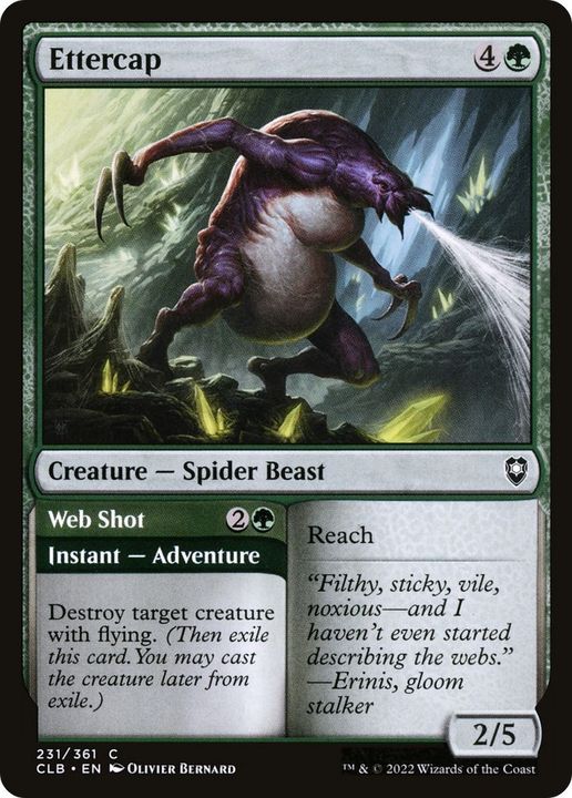 Ettercap // Web Shot in the group Magic the Gathering / Types / Colors / Green at Proxyprinters.com (52251)