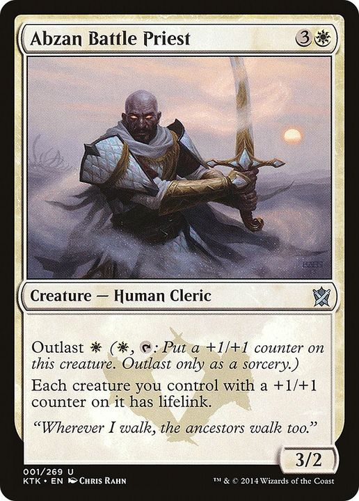 Abzan Battle Priest in the group Magic the Gathering / Sets / Khans of Tarkir at Proxyprinters.com (52252)