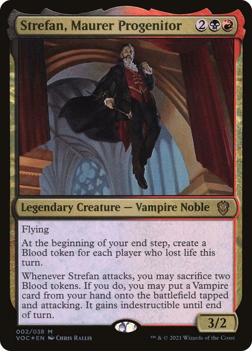 Strefan, Maurer Progenitor in the group Magic the Gathering / Types / Colors / Multicolors / B, R at Proxyprinters.com (52253)