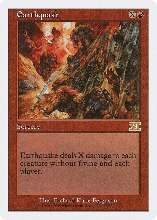 Earthquake in the group Magic the Gathering / Sets / Classic Sixth Edition at Proxyprinters.com (52258)