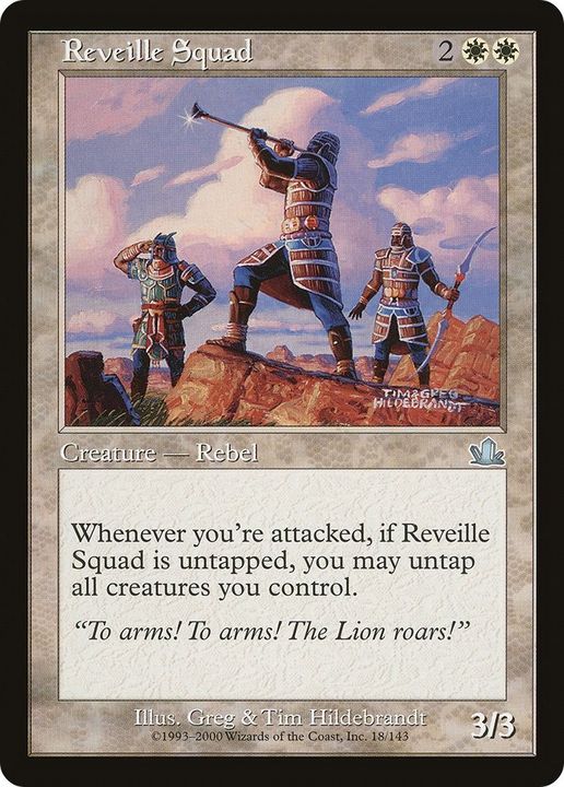 Reveille Squad in the group Magic the Gathering / Sets / Prophecy at Proxyprinters.com (52278)