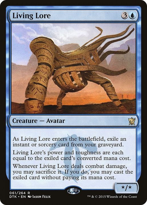 Living Lore in the group Magic the Gathering / Sets / Dragons of Tarkir at Proxyprinters.com (52281)