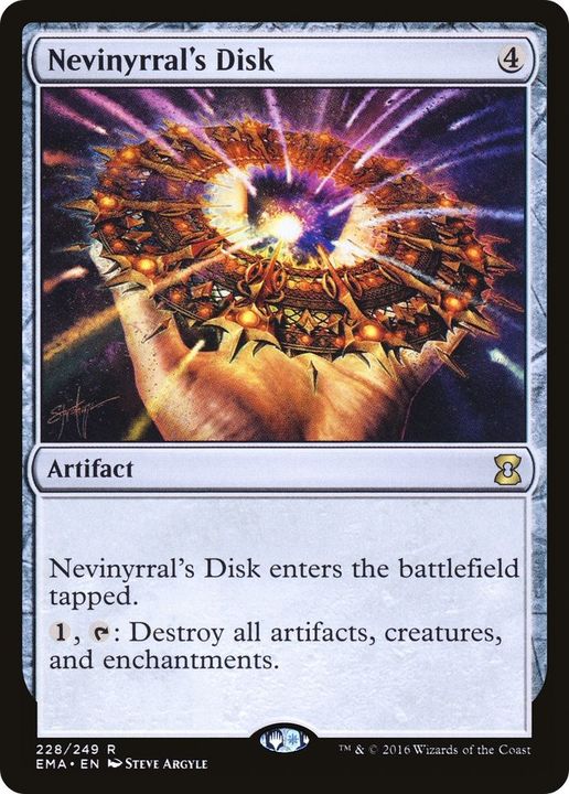 Nevinyrral's Disk in the group Magic the Gathering / Types / Artifacts / Artifact at Proxyprinters.com (52306)