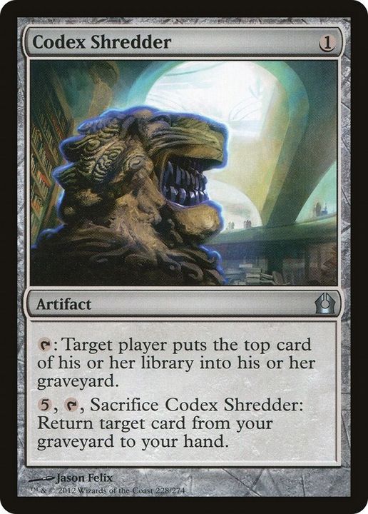 Codex Shredder in the group Magic the Gathering / Sets / Revised Edition at Proxyprinters.com (52313)