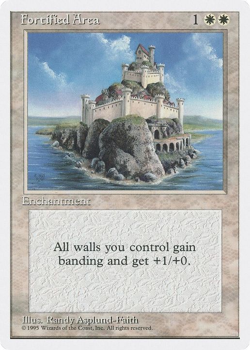 Fortified Area in the group Magic the Gathering / Types / Enchantment / Enchantment at Proxyprinters.com (52335)