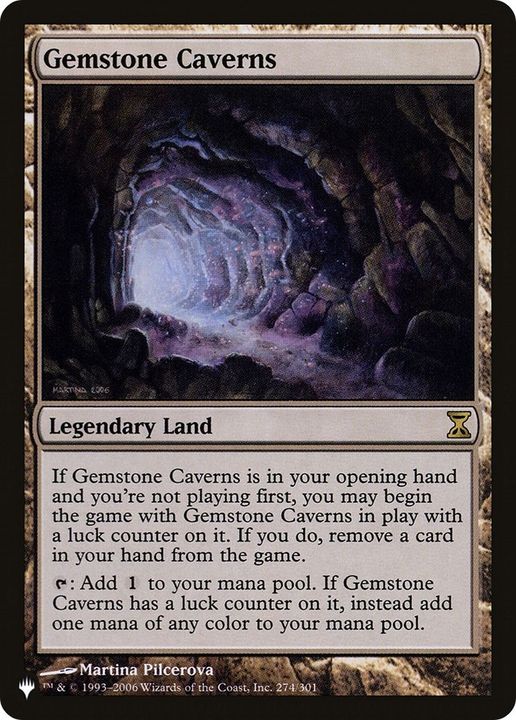 Gemstone Caverns in the group Magic the Gathering / Sets / The List at Proxyprinters.com (52345)