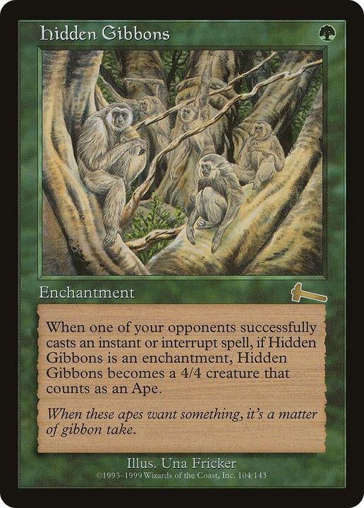 Hidden Gibbons in the group Magic the Gathering / Sets / Urza's Legacy at Proxyprinters.com (52352)