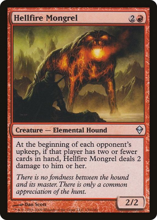 Hellfire Mongrel in the group Magic the Gathering / Types / Colors / Red at Proxyprinters.com (52355)