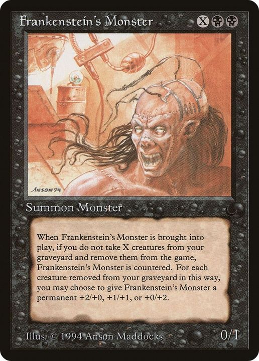 Frankenstein's Monster in the group Magic the Gathering / Types / Creatures / Zombie at Proxyprinters.com (52357)