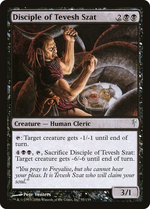 Disciple of Tevesh Szat in the group Magic the Gathering / Types / Creatures / Human at Proxyprinters.com (52360)