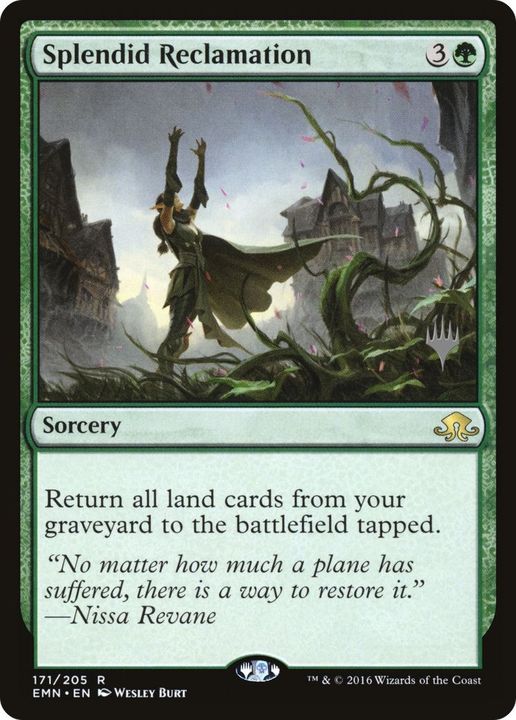 Splendid Reclamation in the group Magic the Gathering / Types / Colors / Green at Proxyprinters.com (52377)