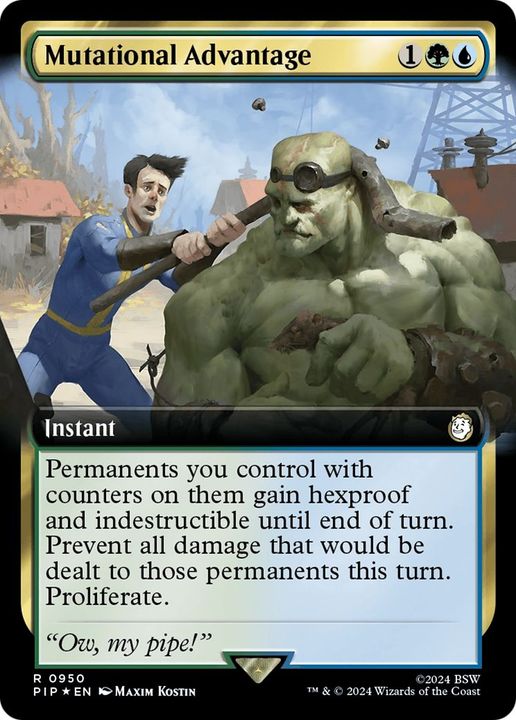 Mutational Advantage in the group Magic the Gathering / Sets / Fallout at Proxyprinters.com (52388)