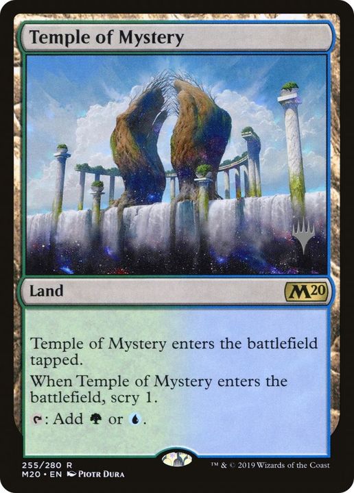 Temple of Mystery in the group Magic the Gathering / Sets / Core Set 2020 Promos at Proxyprinters.com (52392)