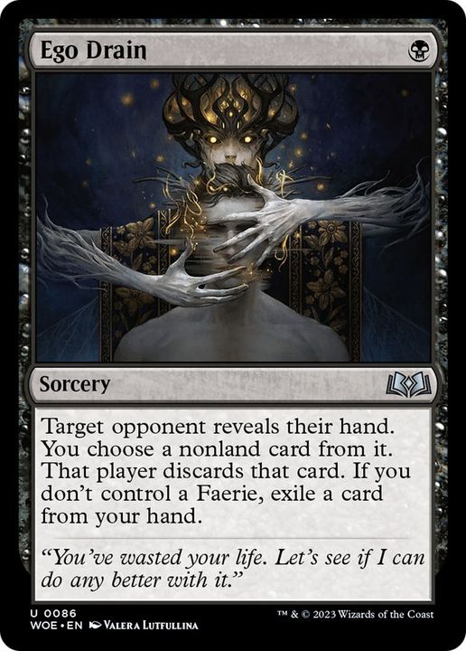 Ego Drain in the group Magic the Gathering / Types / Colors / Black at Proxyprinters.com (52397)