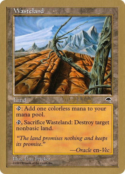 Wasteland in the group Magic the Gathering / Sets / World Championship Decks 1999 at Proxyprinters.com (52410)