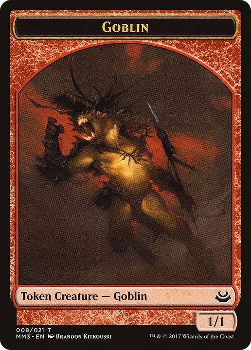 Goblin in the group Magic the Gathering / Sets / MOM Japanese Promo Tokens at Proxyprinters.com (52413)