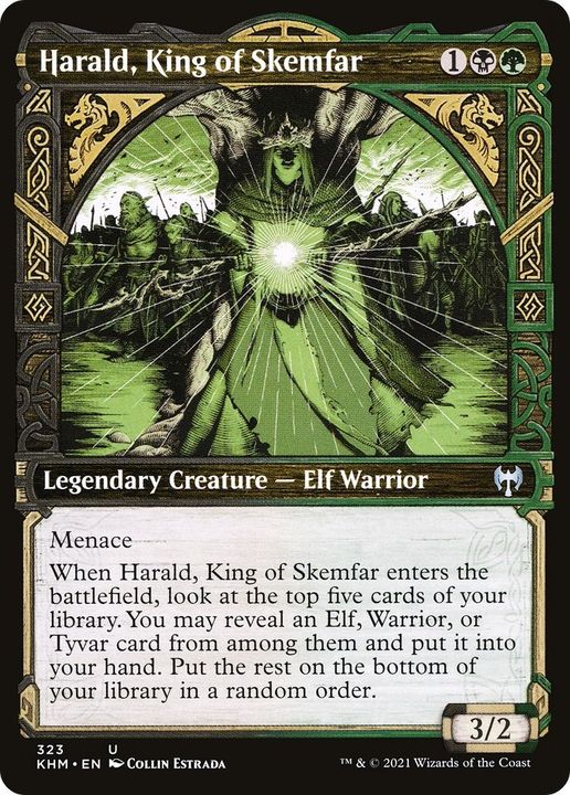 Harald, King of Skemfar in the group Magic the Gathering / Sets / Kaldheim at Proxyprinters.com (52419)