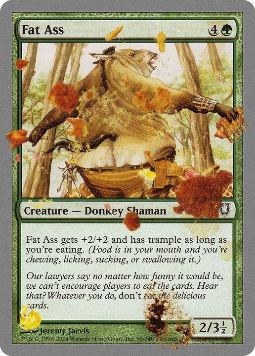 Fat Ass in the group Magic the Gathering / Types / Colors / Green at Proxyprinters.com (52426)